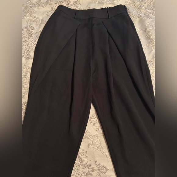 Mango Women's Black Trousers - Picture 1 of 6